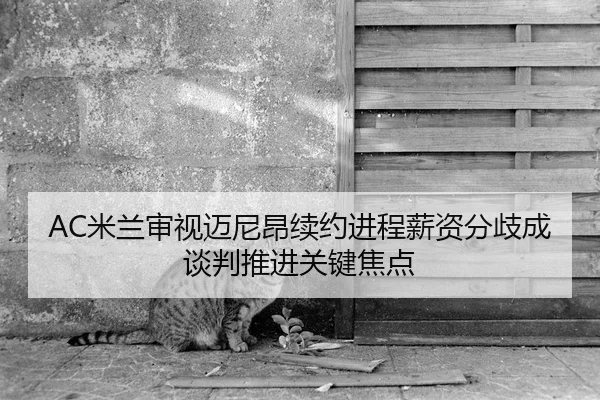 AC米兰审视迈尼昂续约进程薪资分歧成谈判推进关键焦点
